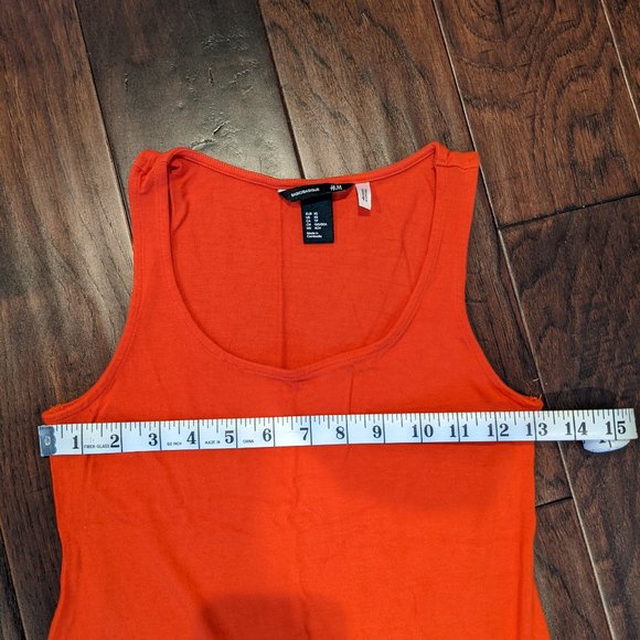 Orange H&M Midi Dress - Picture 2 of 4
